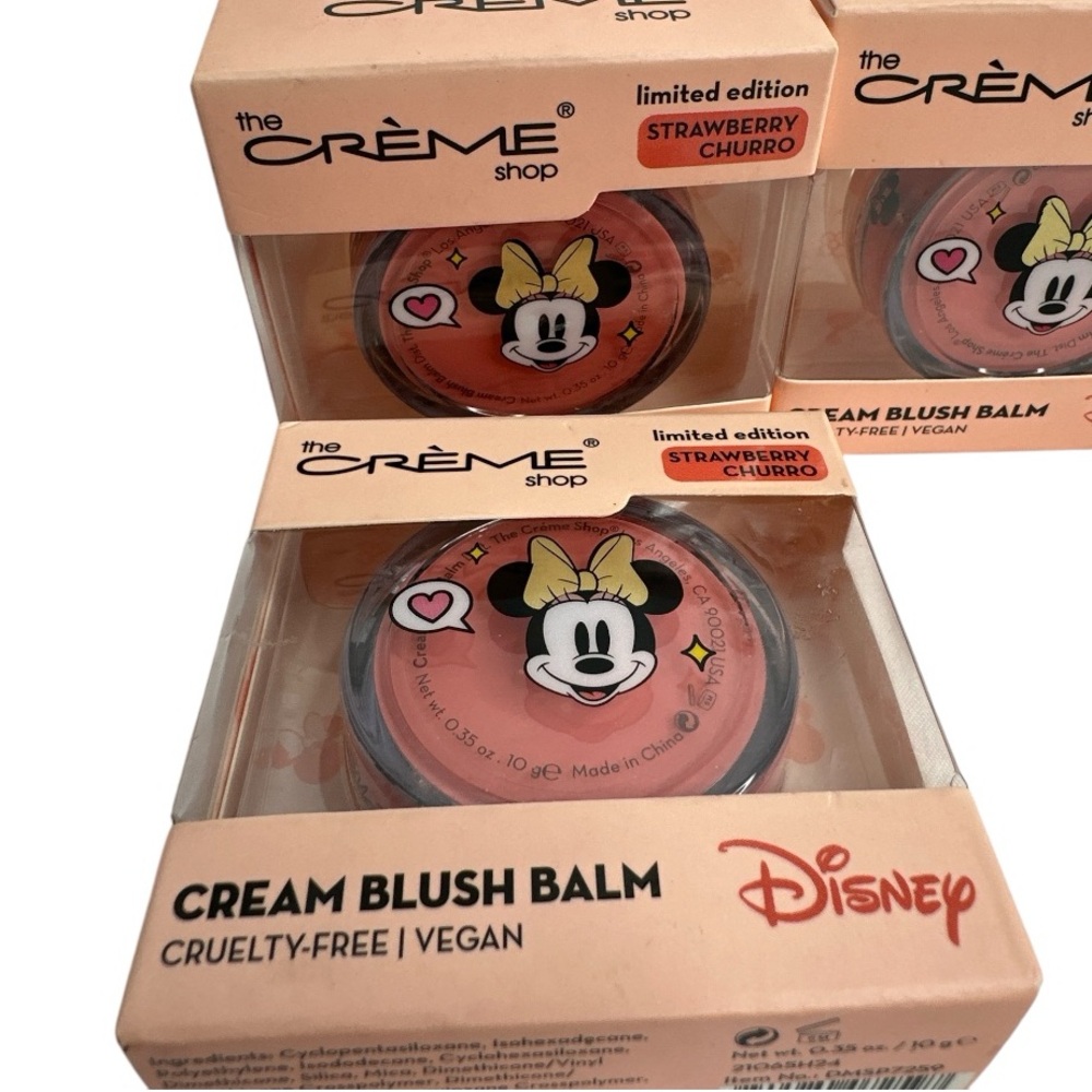 The Crème Shop Disney Cream Blush Balm in Strawberry Churro - Picture 2 of 10